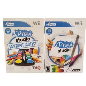 Nintendo Wii uDraw Studio and uDraw Instant Artist